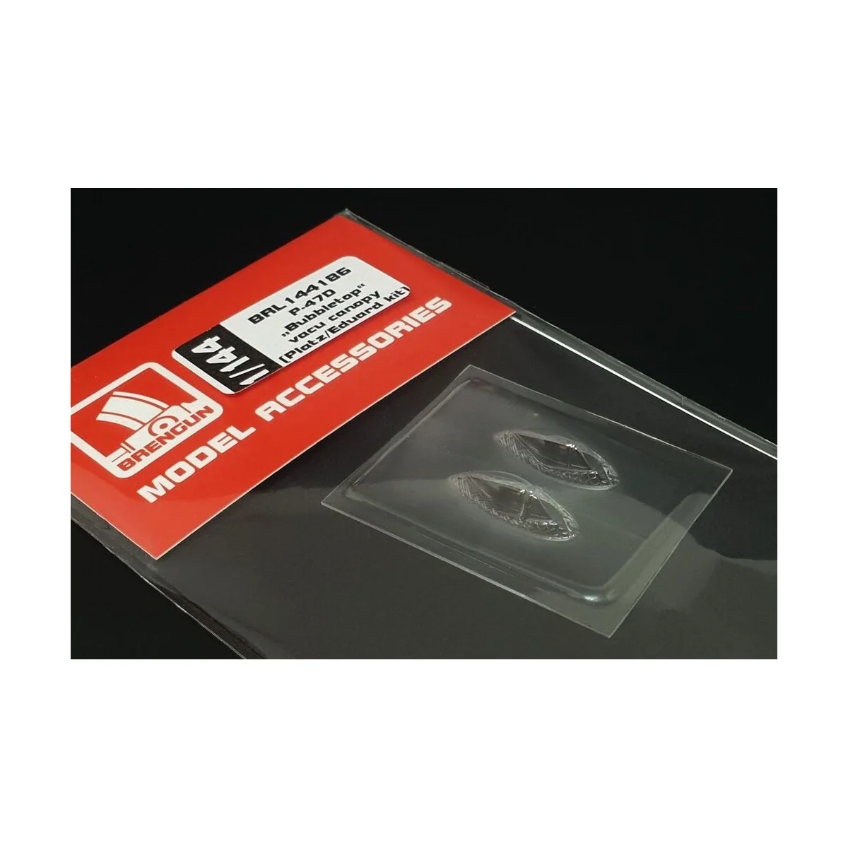 P-47D „Bubbletop“ vacu canopy (Platz/Eduard kit) - Brengun BRL144186