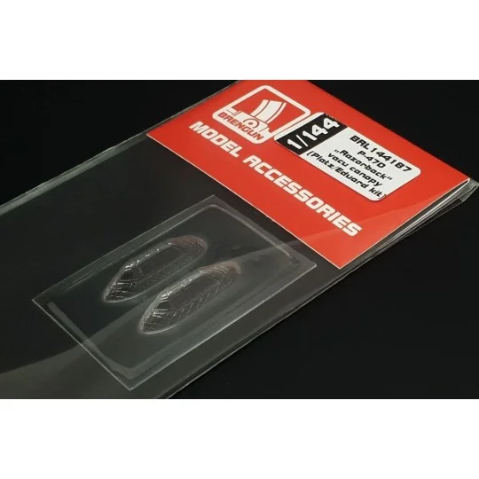 P-47D „Razorback“ vacu canopy (Platz/Eduard kit) - Brengun BRL144187