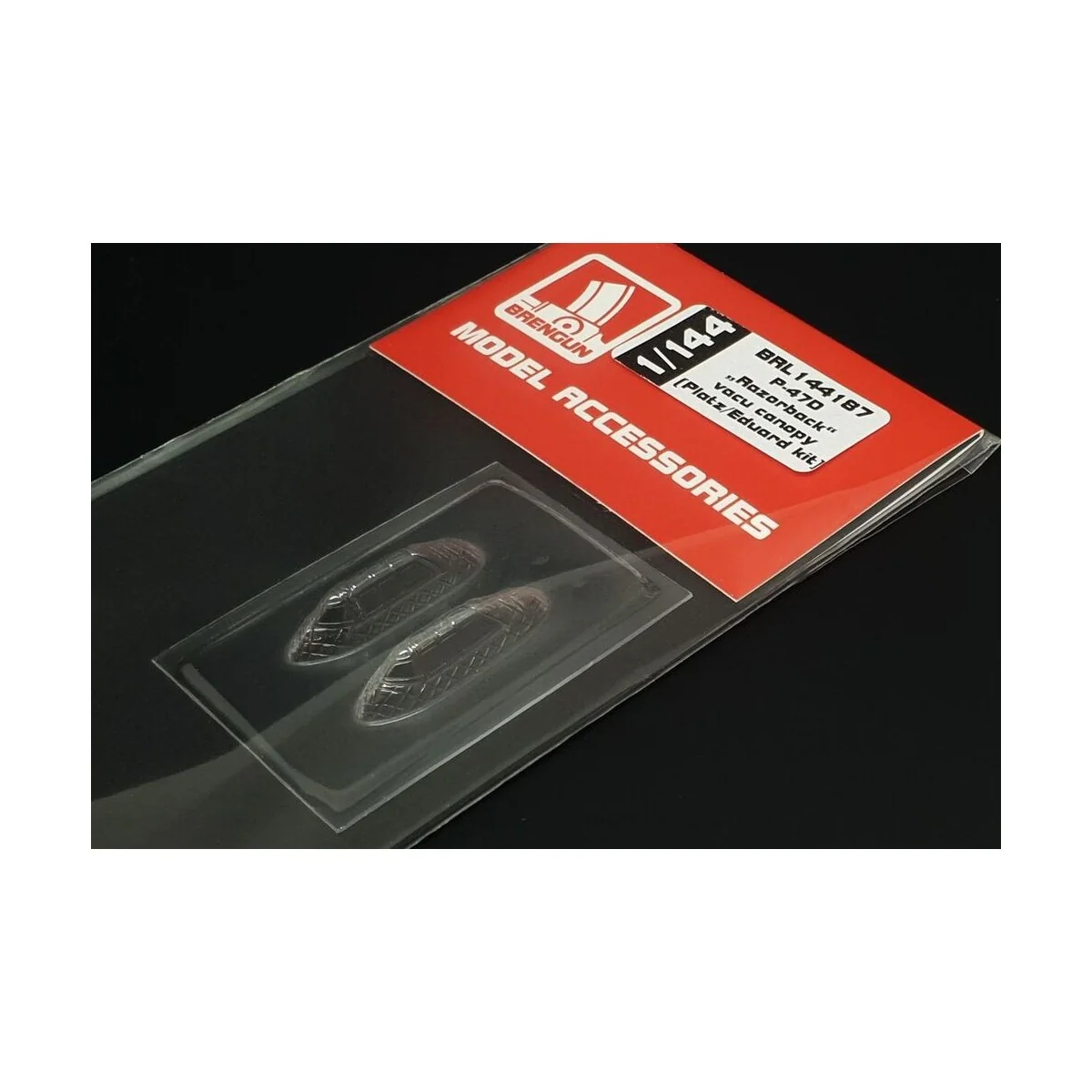 P-47D „Razorback“ vacu canopy (Platz/Eduard kit) - Brengun BRL144187