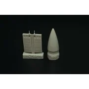 MiG-29A Radome and closed upper jet intakes (Italeri kit) - Brengun...