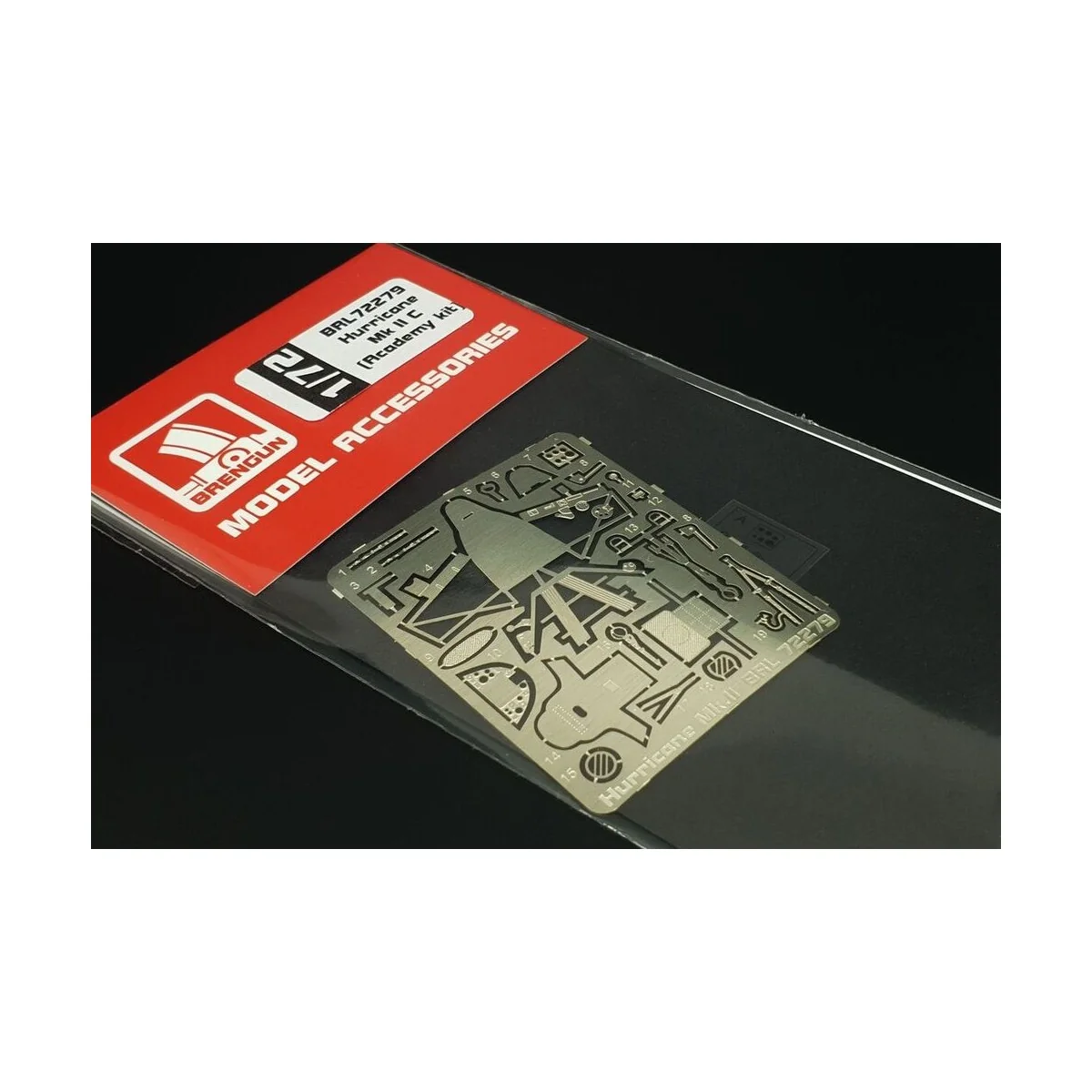 Hurricane Mk II C (Academy kit), 1/72 - Brengun BRL72279 Hurricane Mk II C (Academy kit), 1/72 - Brengun BRL72279