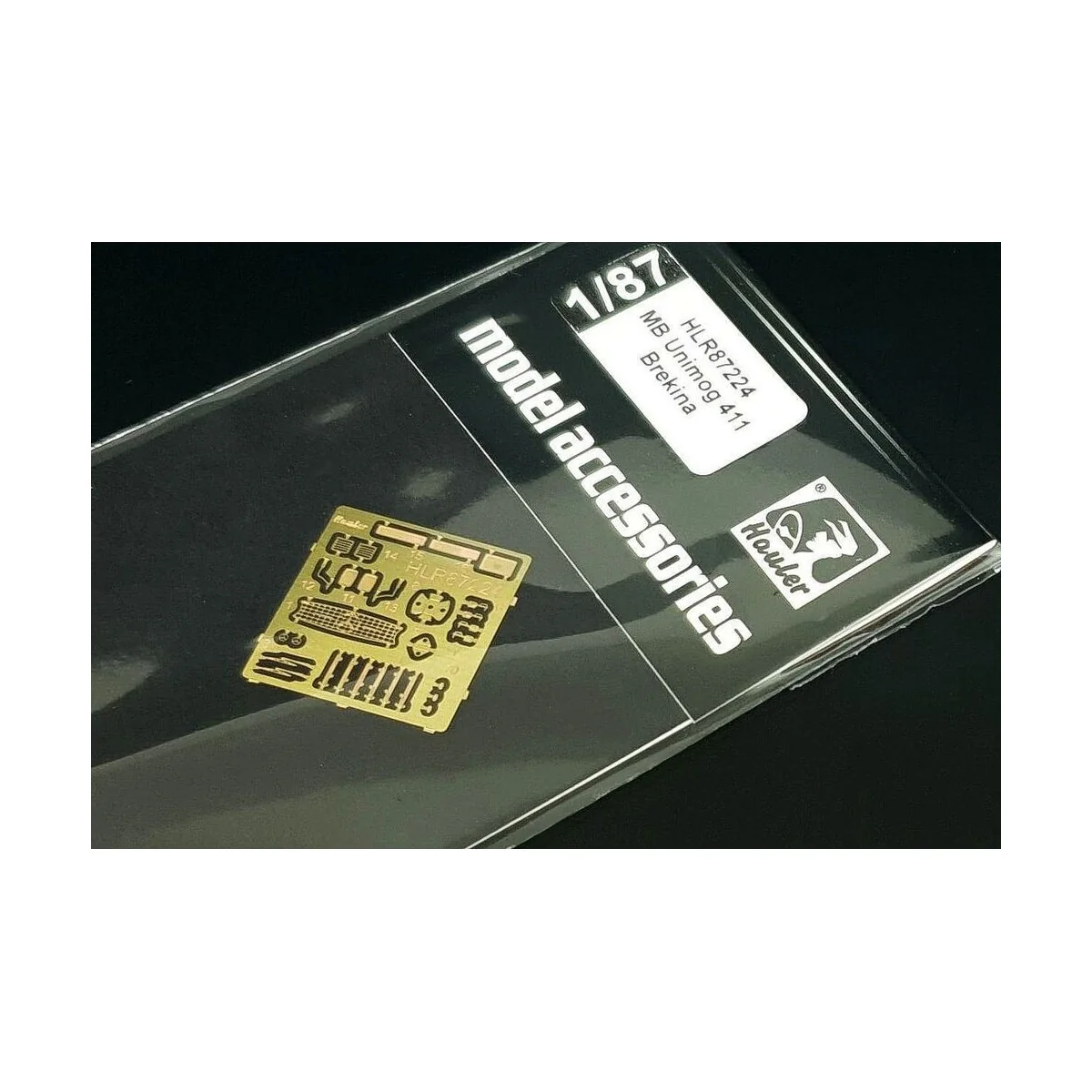 MB Unimog 411 (Brekina), 1/87 - Hauler HLR87224 MB Unimog 411 (Brekina), 1/87 - Hauler HLR87224