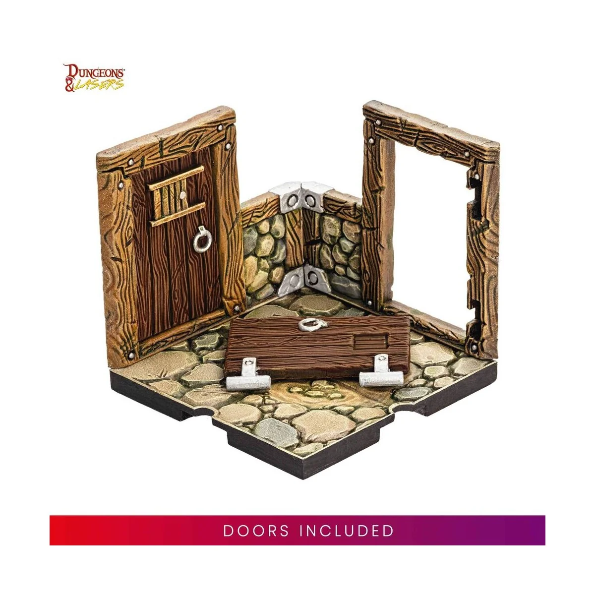 Dungeons & Lasers Dwarven Mine Half-Height Walls - Archon Studio DN...