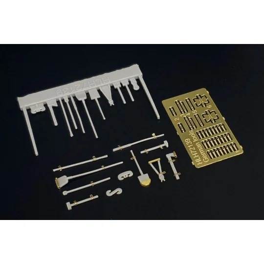German tank tools, 1/72 - Hauler HLH72139