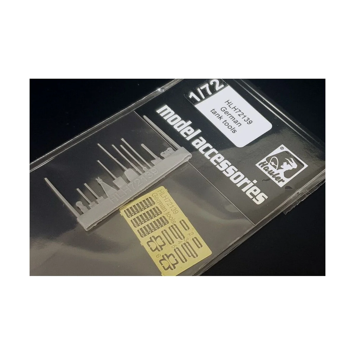 German tank tools, 1/72 - Hauler HLH72139