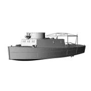 BK-2 river gun boat, 1/144 - Brengun BRS144068 BK-2 river gun boat, 1/144 - Brengun BRS144068