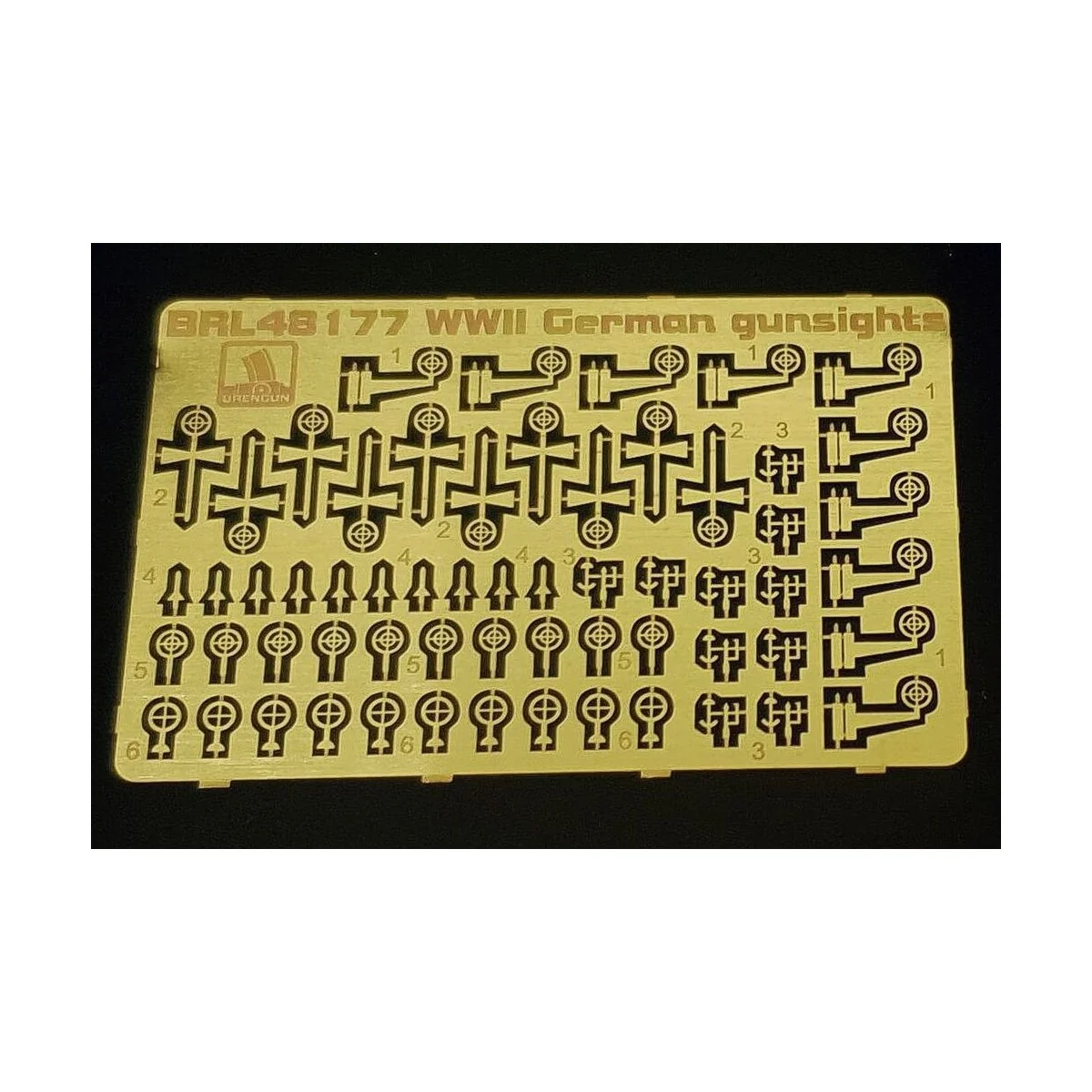 WWII German gunsights, 1/48 - Brengun BRL48177
