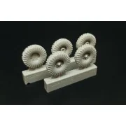 British 2-Ton 4x2 Ambulance (Austin K2) WHEELS for Tamiya - Hauler ...