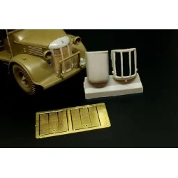 British 2-Ton 4x2 Ambulance (Austin K2) FRONT GRILL for Tamiya, 1/4...