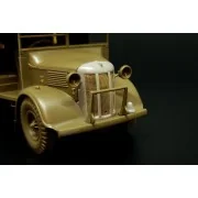 British 2-Ton 4x2 Ambulance (Austin K2) FRONT GRILL for Tamiya, 1/4...