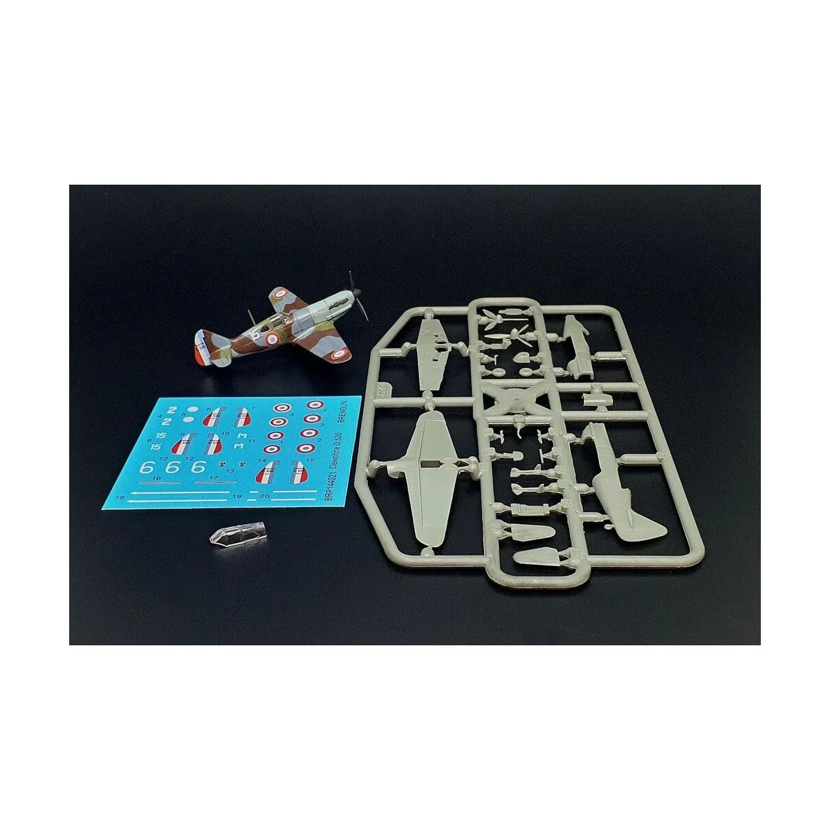 Dewoitine D.520, 1/144 - Brengun BRP144021