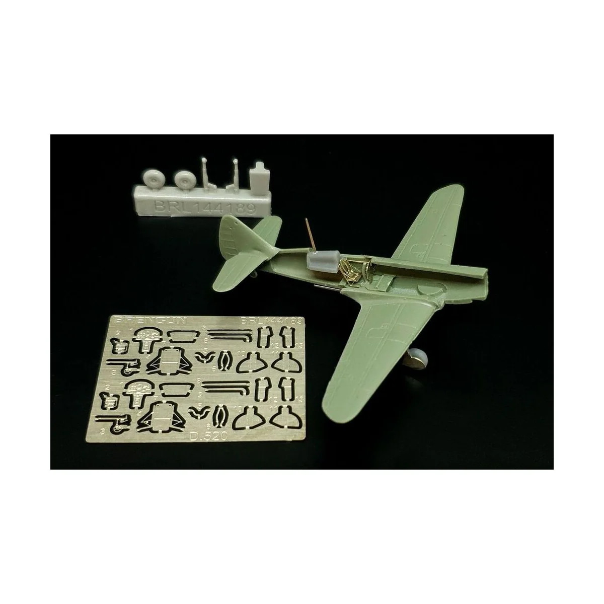 Dewoitine D.520 details (Brengun), 1/144 - Brengun BRL144189 Dewoitine D.520 details (Brengun), 1/144 - Brengun BRL144189