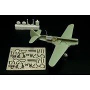 Dewoitine D.520 details (Brengun), 1/144 - Brengun BRL144189 Dewoitine D.520 details (Brengun), 1/144 - Brengun BRL144189