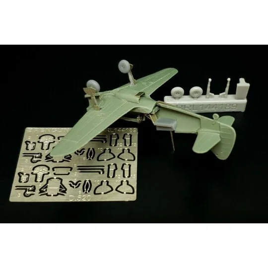 Dewoitine D.520 details (Brengun), 1/144 - Brengun BRL144189 Dewoitine D.520 details (Brengun), 1/144 - Brengun BRL144189
