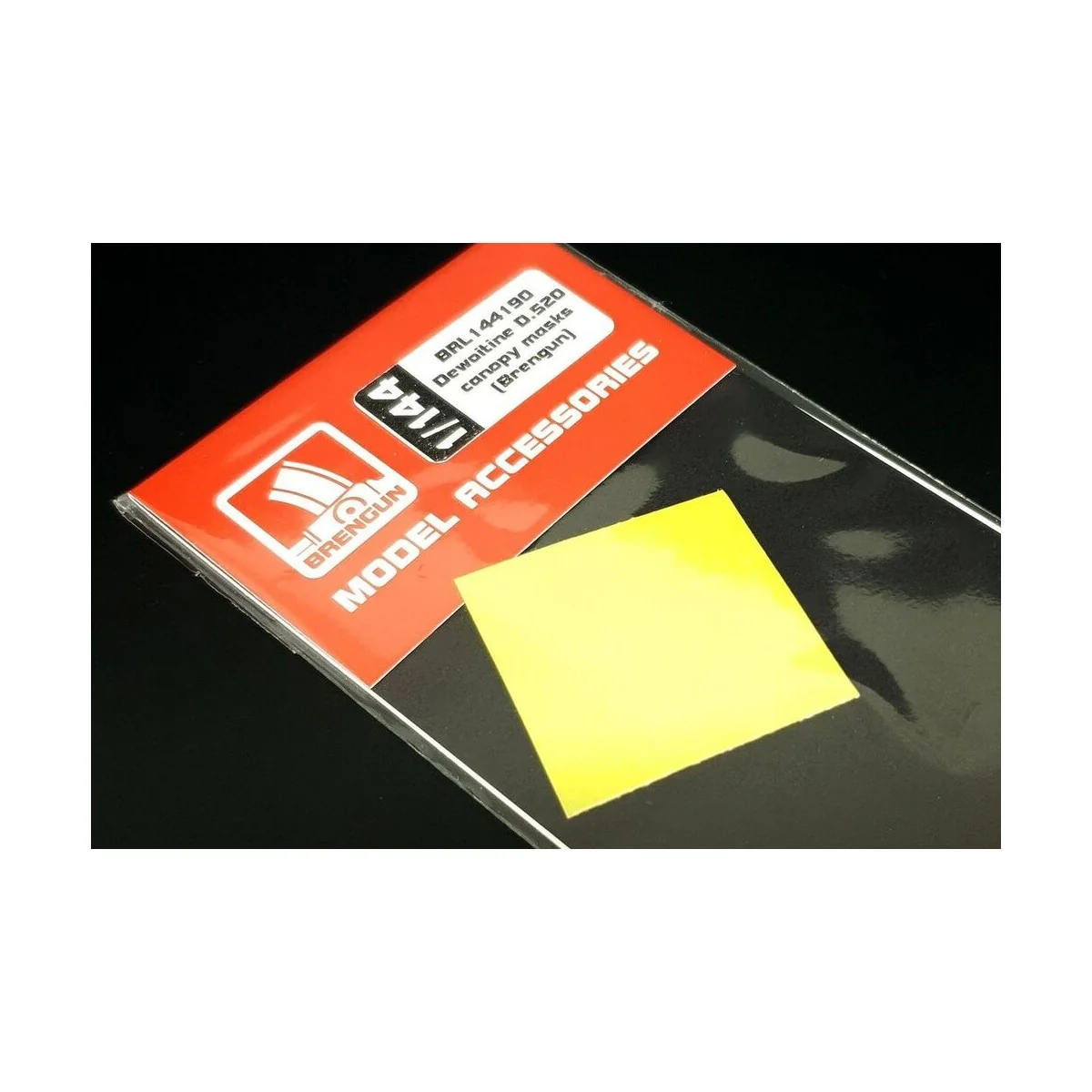 Dewoitine D.520 canopy masks (Brengun) - Brengun BRL144190