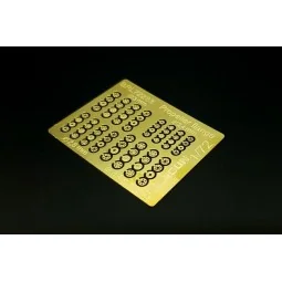 Propeller flangers (for wooden propellers), 1/72 - Brengun BRL72283