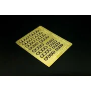 Propeller flangers (for wooden propellers), 1/72 - Brengun BRL72283