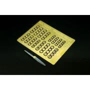 Propeller flangers (for wooden propellers), 1/72 - Brengun BRL72283