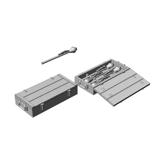 Panzerfaust with boxes, 1/87 - Hauler HLR87228 Panzerfaust with boxes, 1/87 - Hauler HLR87228