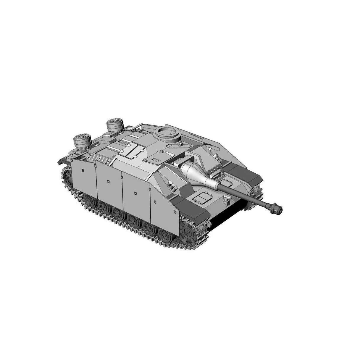 StuG III Ausf.G, 1/120 - Hauler HTT120095