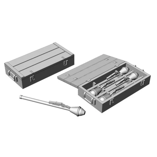 Panzerfaust with boxes, 1/72 - Hauler HLH72141