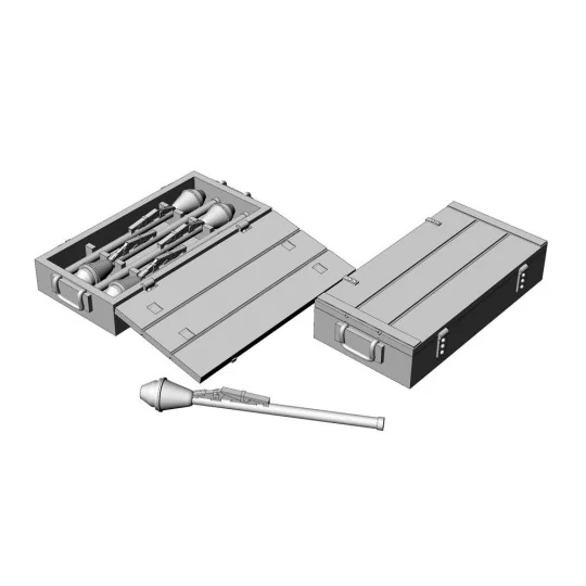 Panzerfaust with boxes, 1/72 - Hauler HLH72141