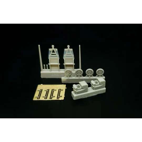 Anlasswagen - Luftwaffe Aircraft Starter Cart (2pcs), 1/144 - Breng...