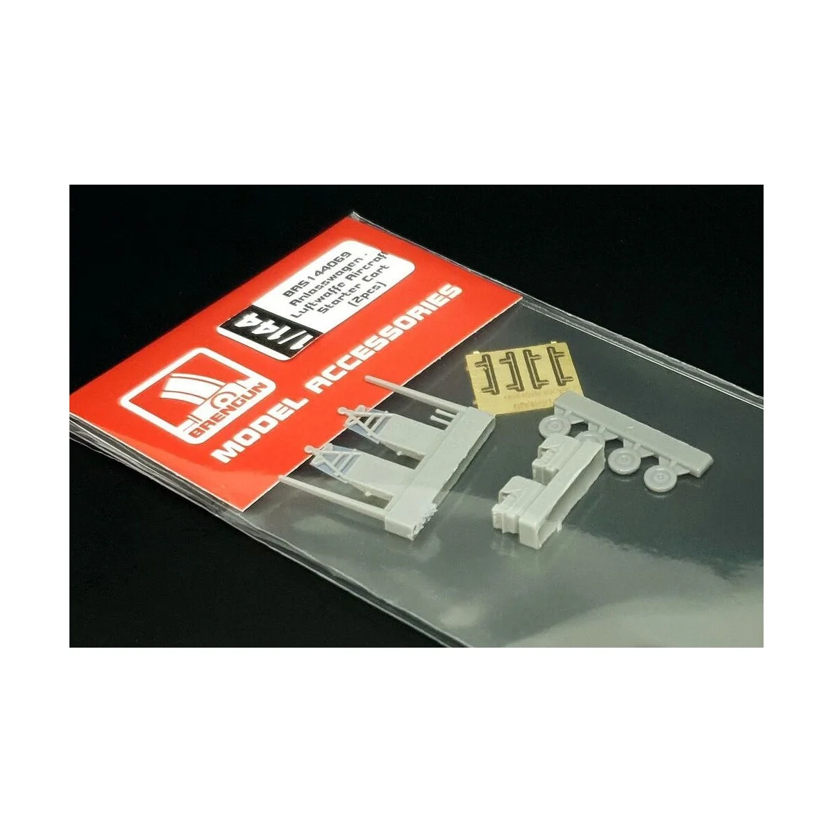 Anlasswagen - Luftwaffe Aircraft Starter Cart (2pcs), 1/144 - Breng...
