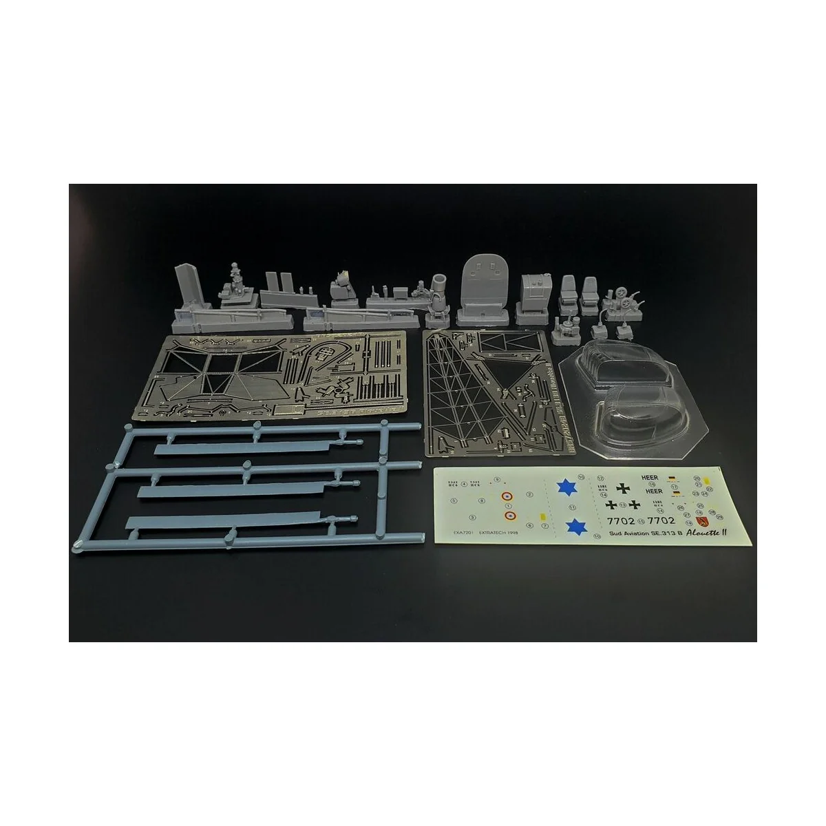SA 318C Alouette II, 1/72 - Brengun BRS72024 SA 318C Alouette II, 1/72 - Brengun BRS72024