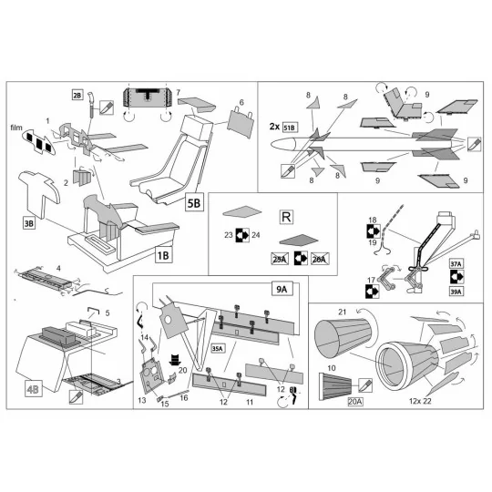 JAS-39 Gripen (Italeri kit), 1/72 - Brengun BRL72285