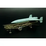 Feuerlilie F-55 Flakrakete w/dolly, 1/48 - Brengun BRS48017