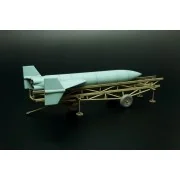 Feuerlilie F-55 Flakrakete w/dolly, 1/48 - Brengun BRS48017