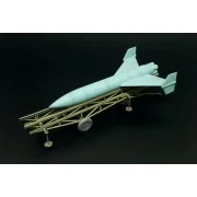 Feuerlilie F-55 Flakrakete w/dolly, 1/48 - Brengun BRS48017