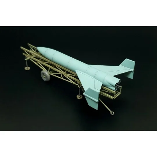 Feuerlilie F-55 Flakrakete w/dolly, 1/48 - Brengun BRS48017