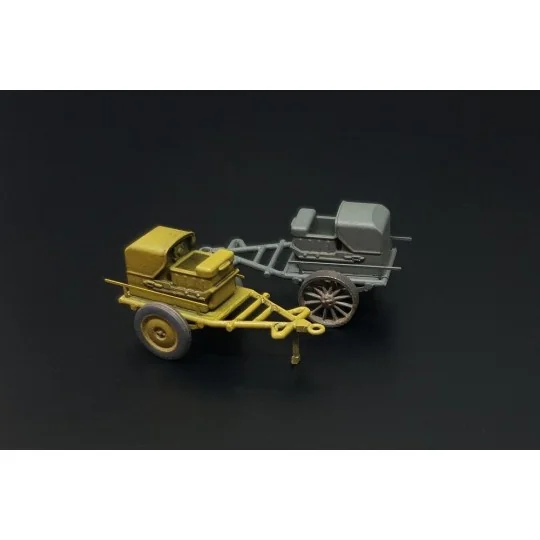 Anlasswagen - Luftwaffe Aircraft Starter Cart (2pcs), 1/87 - Hauler...
