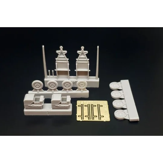Anlasswagen - Luftwaffe Aircraft Starter Cart (2pcs), 1/87 - Hauler...