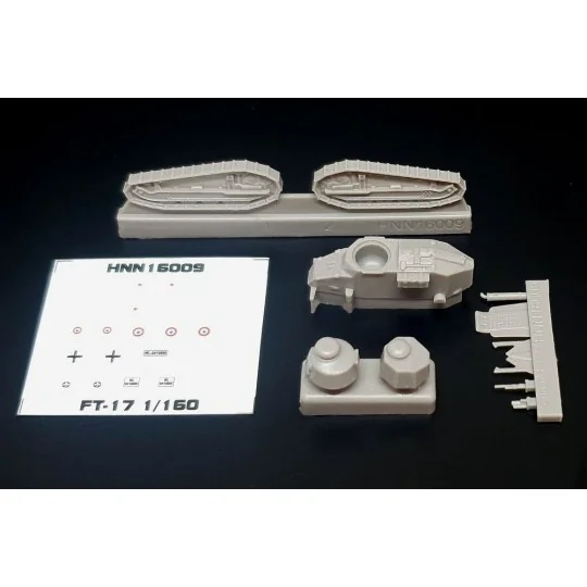 Renault FT-17, 1/160 - Hauler HNN16009