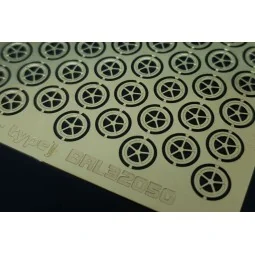 Tie down points (star type), 1/32 - Brengun BRL32050