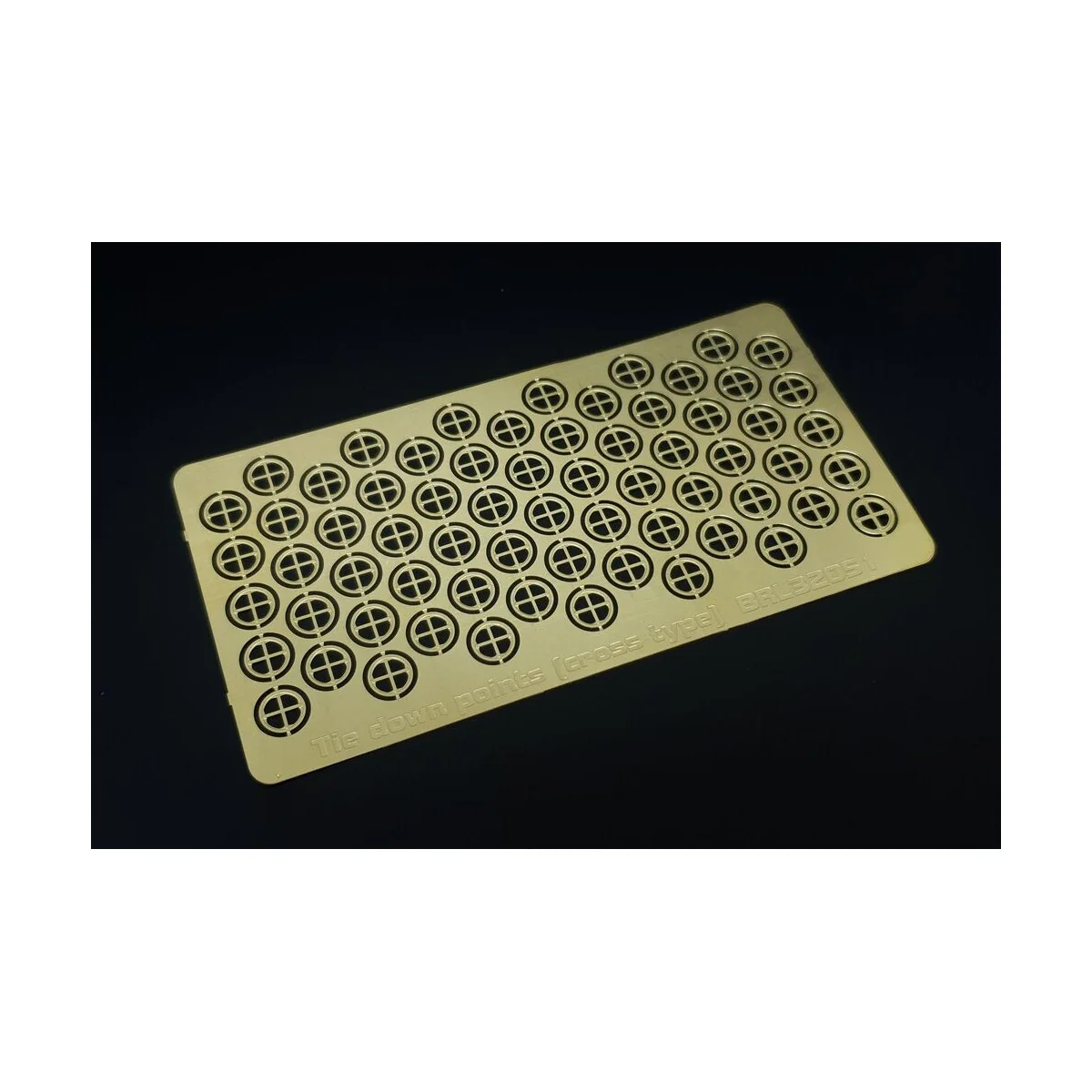 Tie down points (cross type), 1/32 - Brengun BRL32051 Tie down points (cross type), 1/32 - Brengun BRL32051