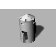 Spitterschutzzelle-Einmannbunker - Hauler HLH72145