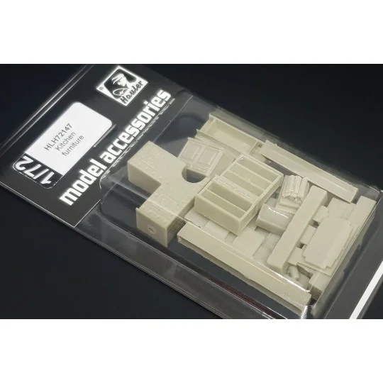 Kitchen furniture, 1/72 - Hauler HLH72147