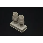 F-16 PW229 Engine nozzle, 1/144 - Brengun BRL144196