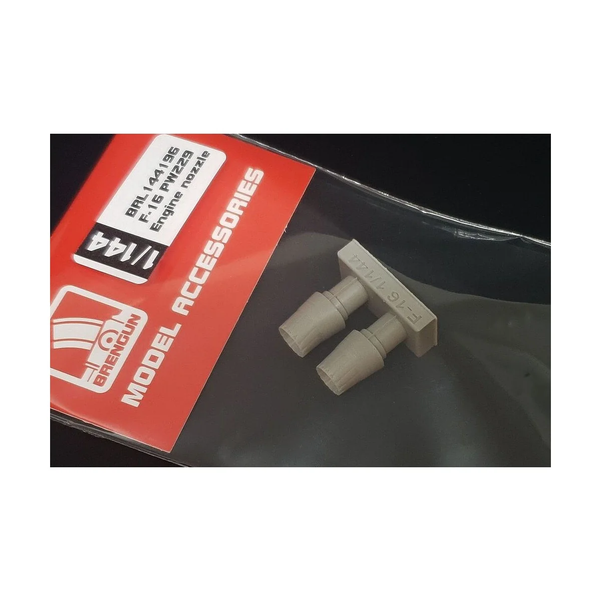 F-16 PW229 Engine nozzle, 1/144 - Brengun BRL144196