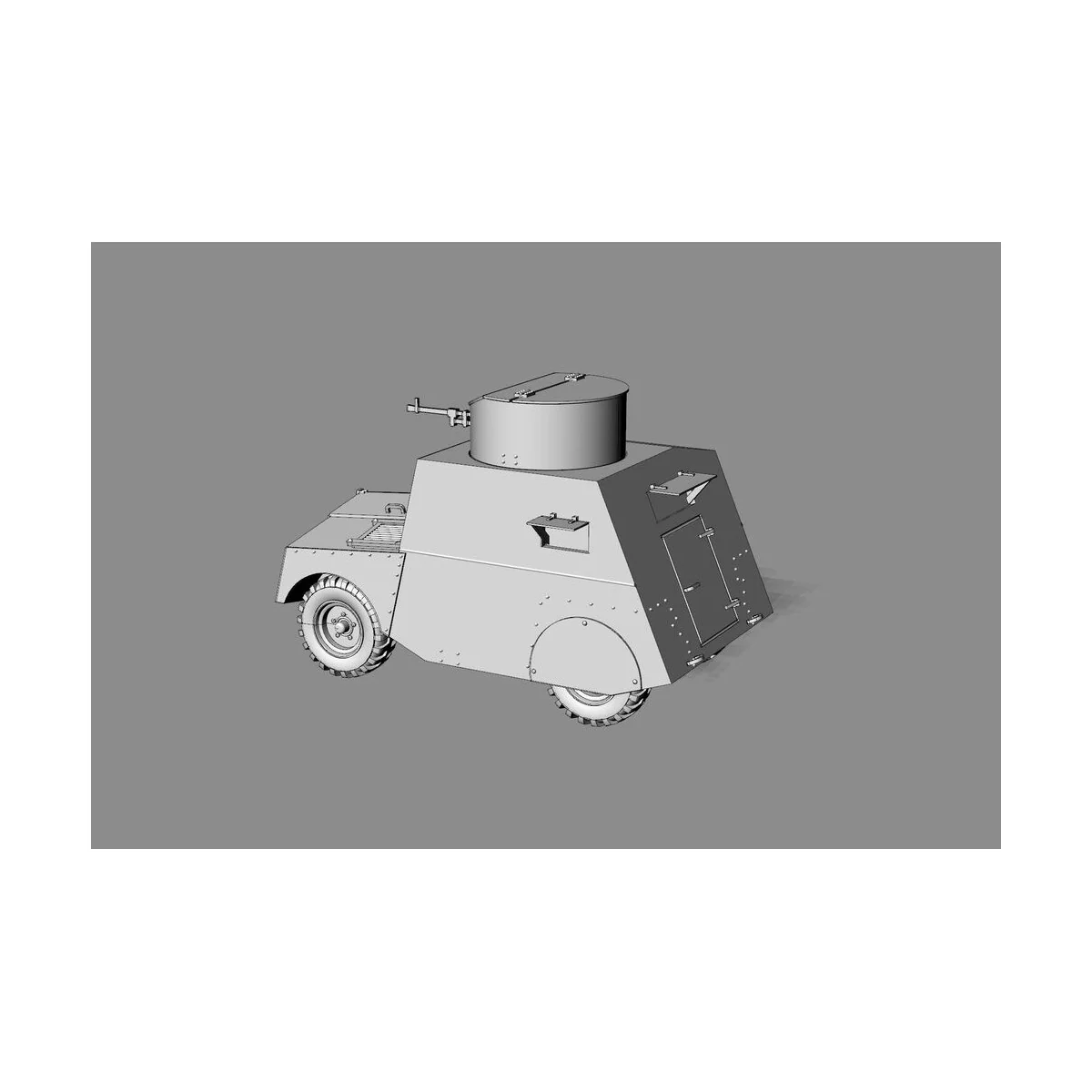 Beaverette Mk.III, 1/144 - Brengun BRS144070