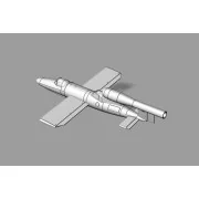 V-1 Reichenberg III (two seater), 1/144 - Brengun BRS144071