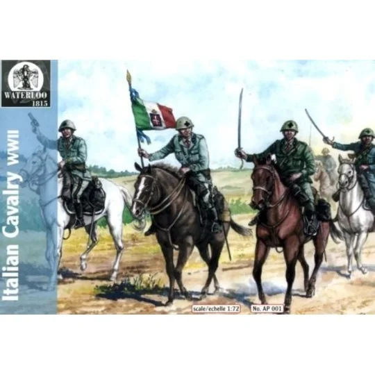 Italian Cavalary WWII, 1/72 - WATERLOO 1815 AP001 Italian Cavalary WWII, 1/72 - WATERLOO 1815 AP001