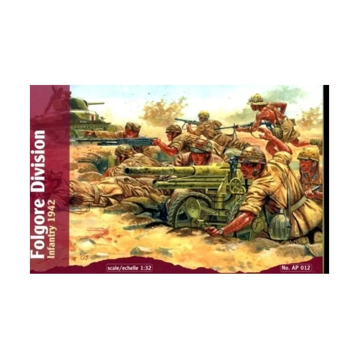 Folgore Division Infantry, 1942 - WATERLOO 1815 AP012