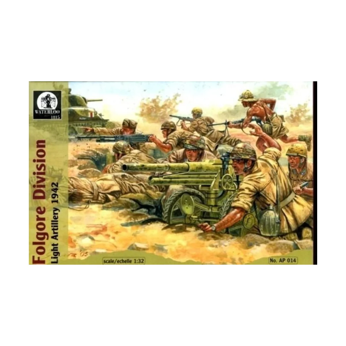Folgore Division Light Artillery, 1942 - WATERLOO 1815 AP014