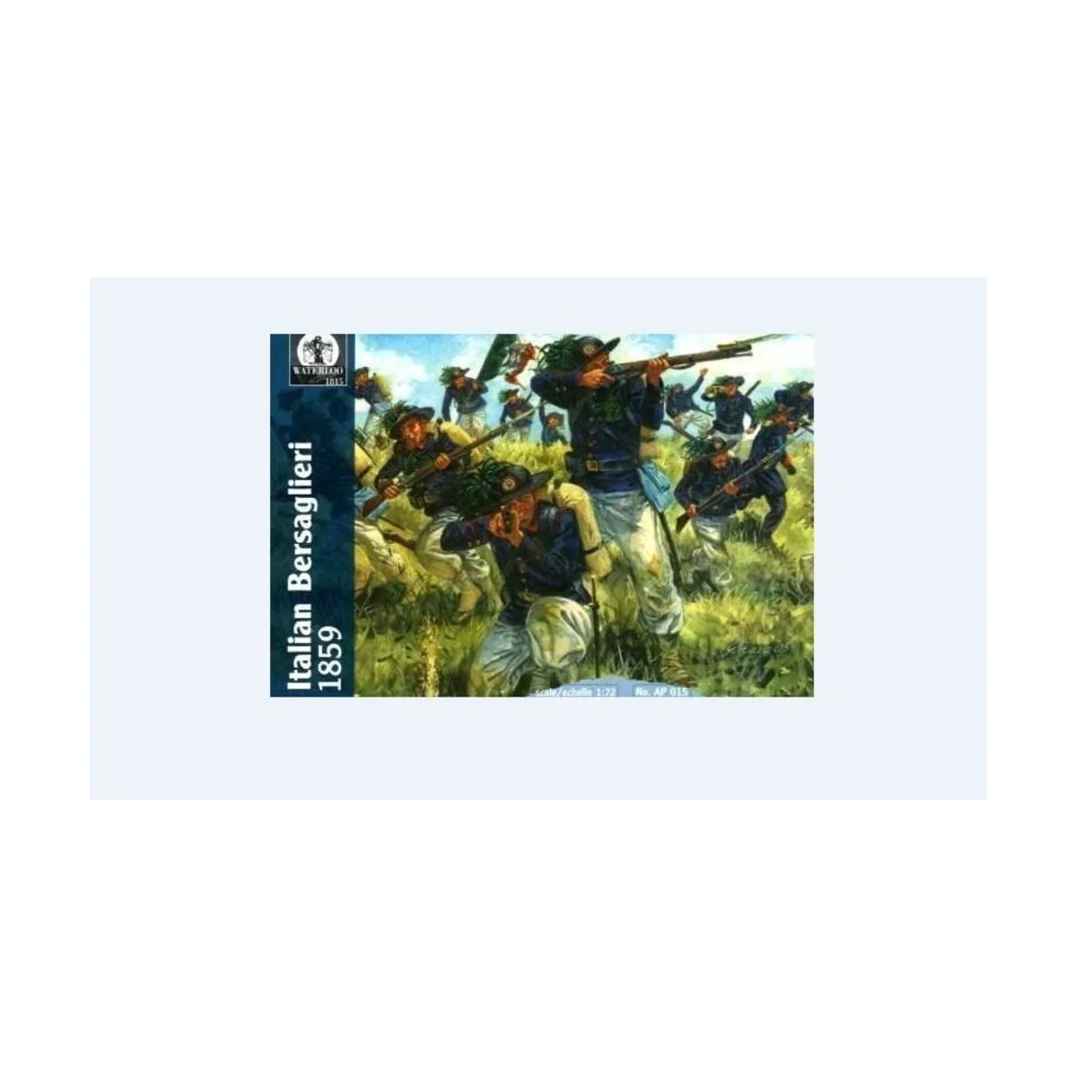 Italian Bersaglieri, 1859, 1/72 - WATERLOO 1815 AP015 Italian Bersaglieri, 1859, 1/72 - WATERLOO 1815 AP015