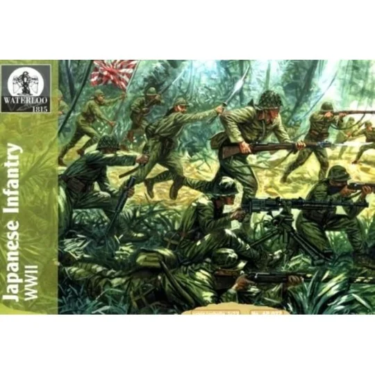 Japanische Infantry WWII, 1/72 - WATERLOO 1815 AP022 Japanische Infantry WWII, 1/72 - WATERLOO 1815 AP022